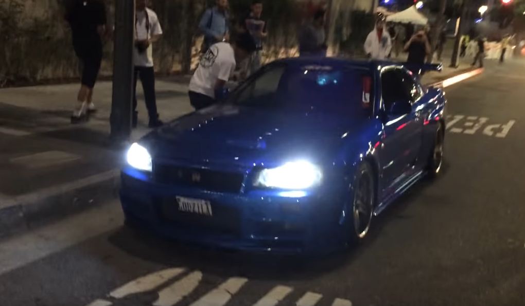 Is this the first illegal Skyline GTR R34 to have stepped in California