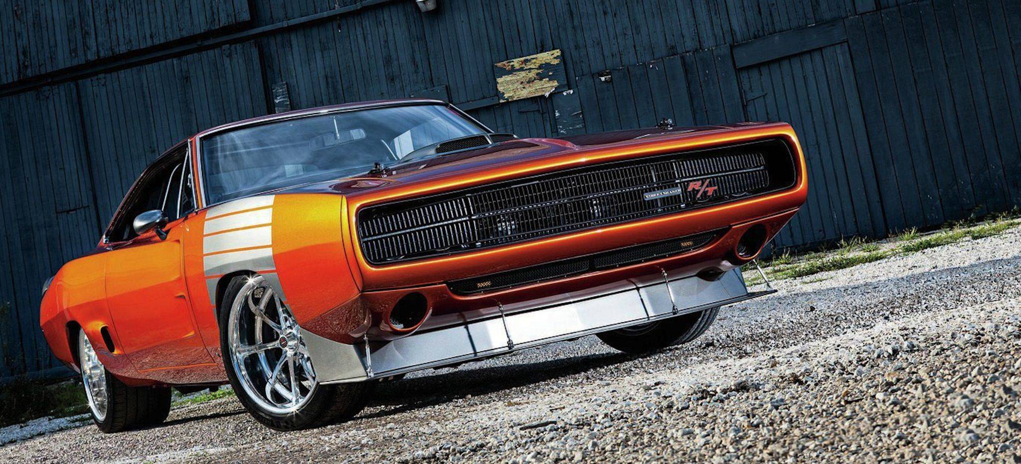 1970-dodge-charger-front-grill-view