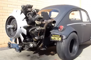 Radial Volkswagen beetle