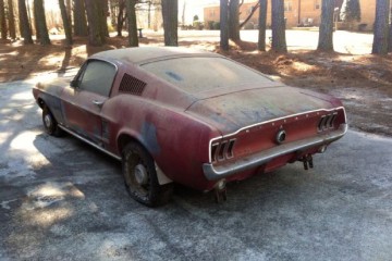67 Mustang barn find