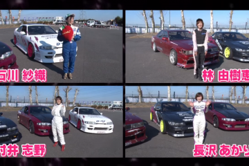 Drift King Keiichi Tsuchiya trains female drifters
