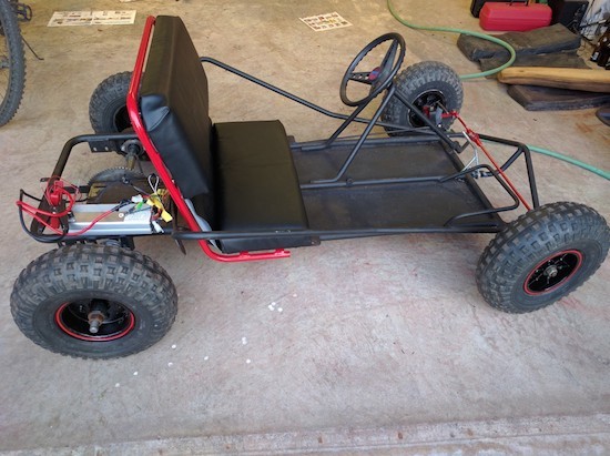 This guy builds an electric go-kart on a budget maybe you ... car dolly wiring diagram 