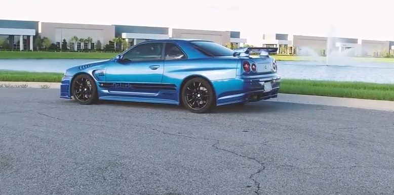 Take a look at this amazing wide body GTR R34 – GT Speed